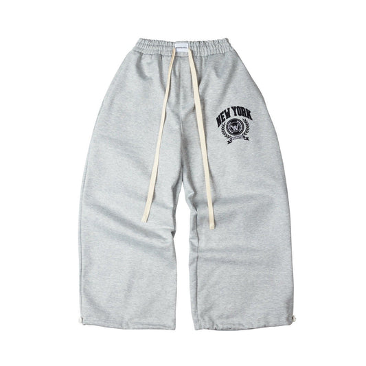 “WHENEVER” NY SWEATPANTS / PREMIUM GREY